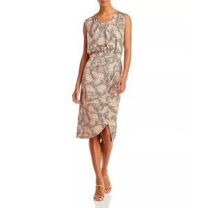 Black Halo Renata Midi Dress size 6